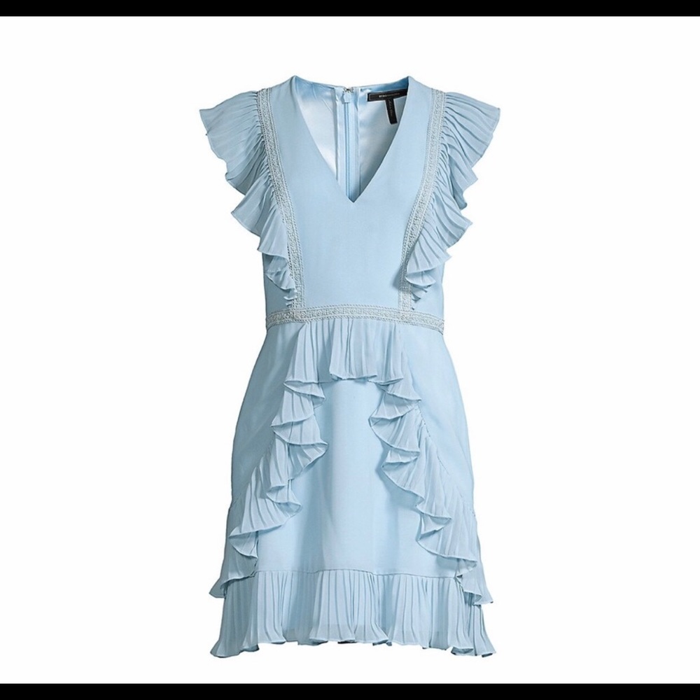 BCBGMAXAZRIA dress, NWT, light baby blue